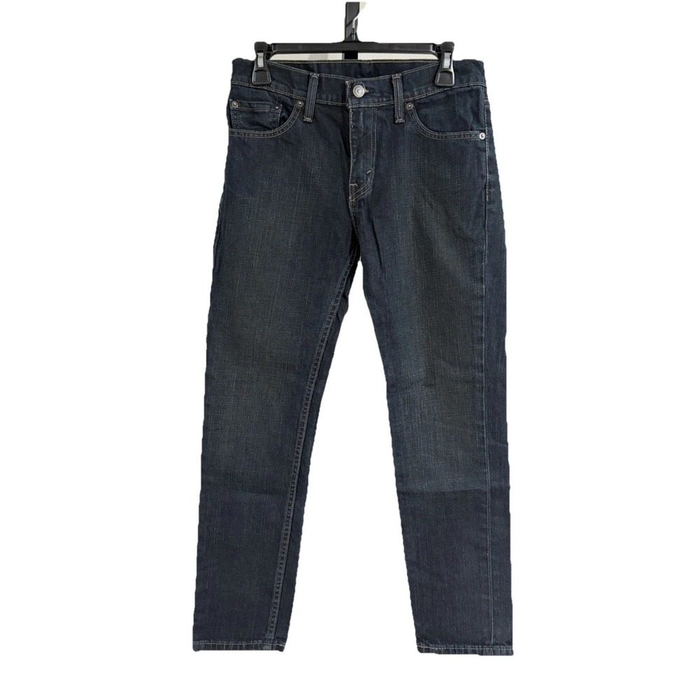 Levis mens jeans 511 slight stretch dark wash 30 waist 30 inseam EUC A9